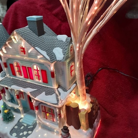 Holiday fiber optic house - Picture 3 of 10